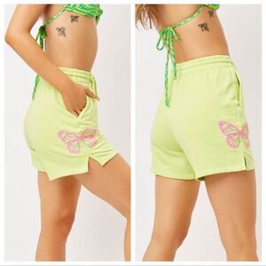 Frankie’s Bikinis Butterfly Burl Sweatshorts